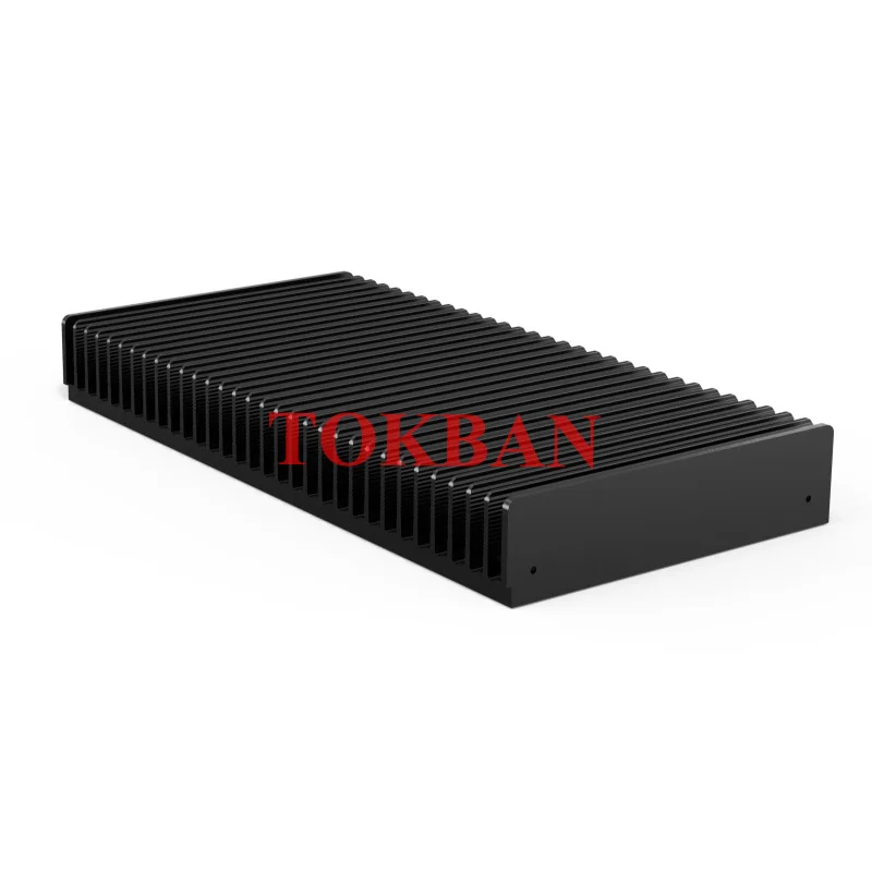 Tokban Audio 1 Pcs 300*50*67/85/90/115mm All Aluminum Class A Power Amplifier Heat Sink for Diy Amplifier Audio Accessories