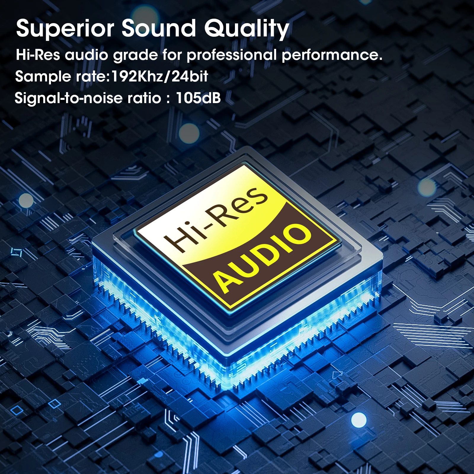 Live Broadcast Adapter, 24 Bit/192 k Hz Stereo Livestream Sound Converter, 3.5 mm Live Dock Streaming o Interface for Phone