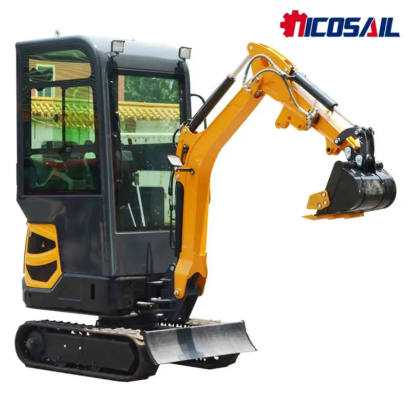 حفارة صغيرة صغيرة لأعمال الحدائق متوافقة مع CE بسعر معقول مع الأجزاء #4