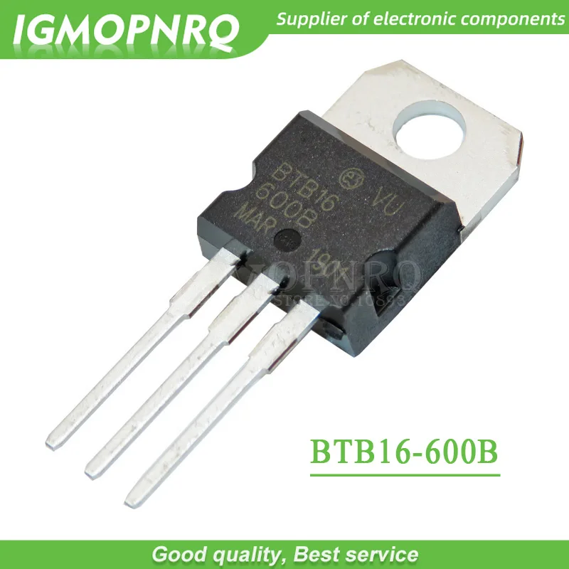 10pcs BTB06-600B BTB06-600C BTB12-600B BTB12-600C BTB16-600B BTB16-800B BTB24-600B BTB16-600 BTB16-800 TO-220 GEPYUN