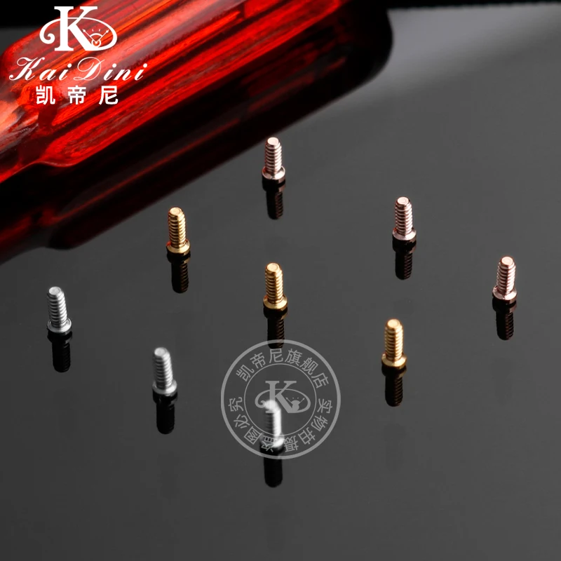 Watch bottom cover screws For Cartier Blue Balloon Watch Rear cover Waterproof Stainless steel Watch rivet Screw fitting