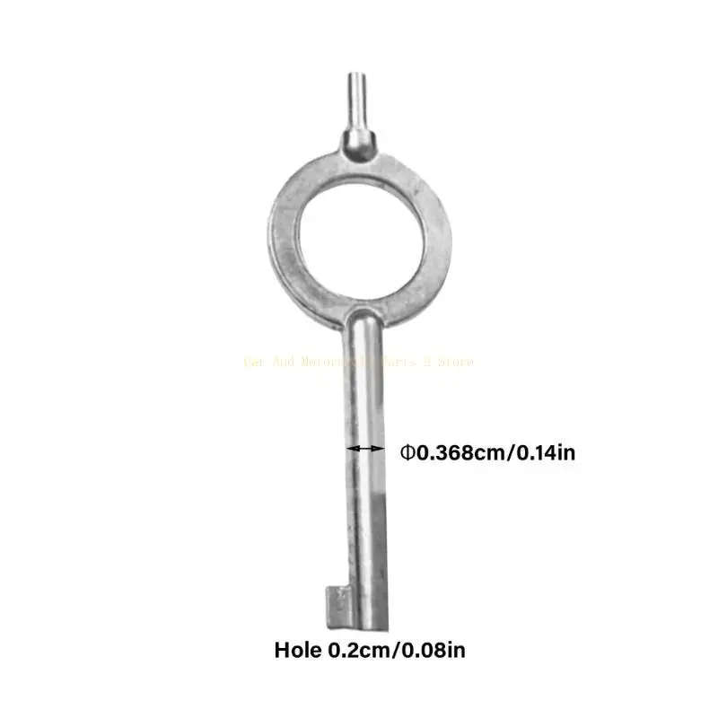 

Law Enforcement Hand Cuffs Keys Universal Precise Handcuff Key Wear Resistant