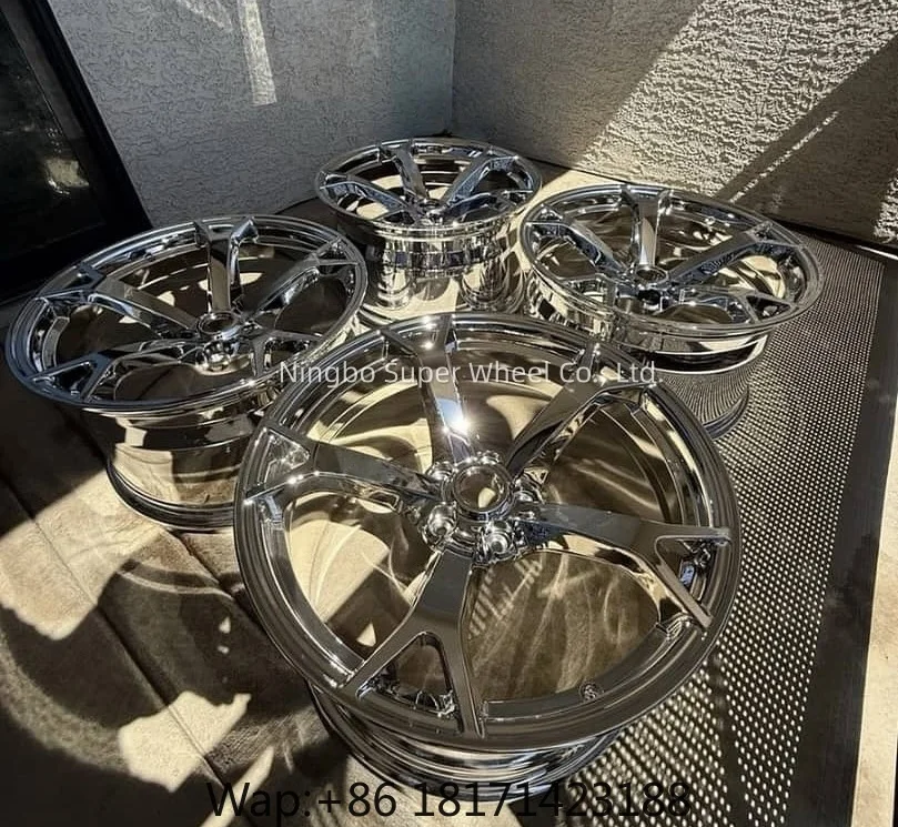 【Хит продаж】 Кованые диски V1 Triple Chrome 5x114.3 19 дюймов 19x9.5 19x10.5 ET+23 для 370z 350z Q50 Q60 G37 G35 Z33 для Lexus