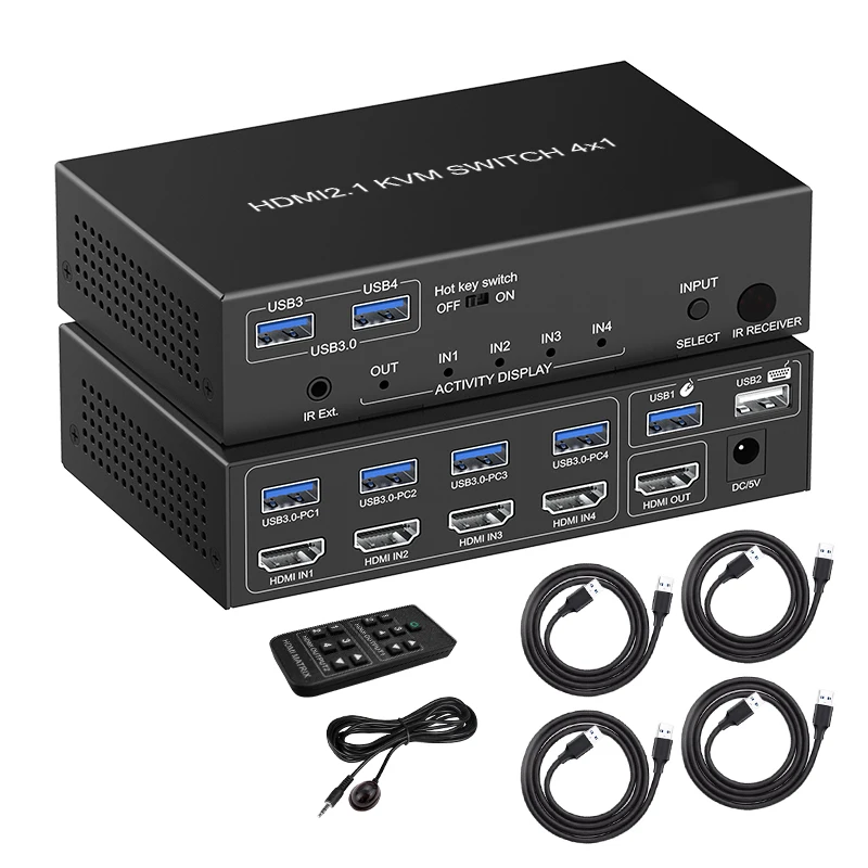 4X1 Hdmi Kvm Switch… - image