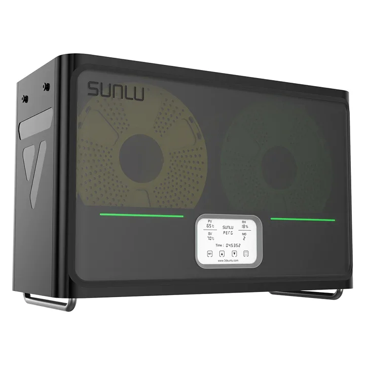 

SUNLU 3D Filament Dryer S4 Filament Dryer Fast heating Universal compatibility Fit Four Spools at a Time 3d spare parts