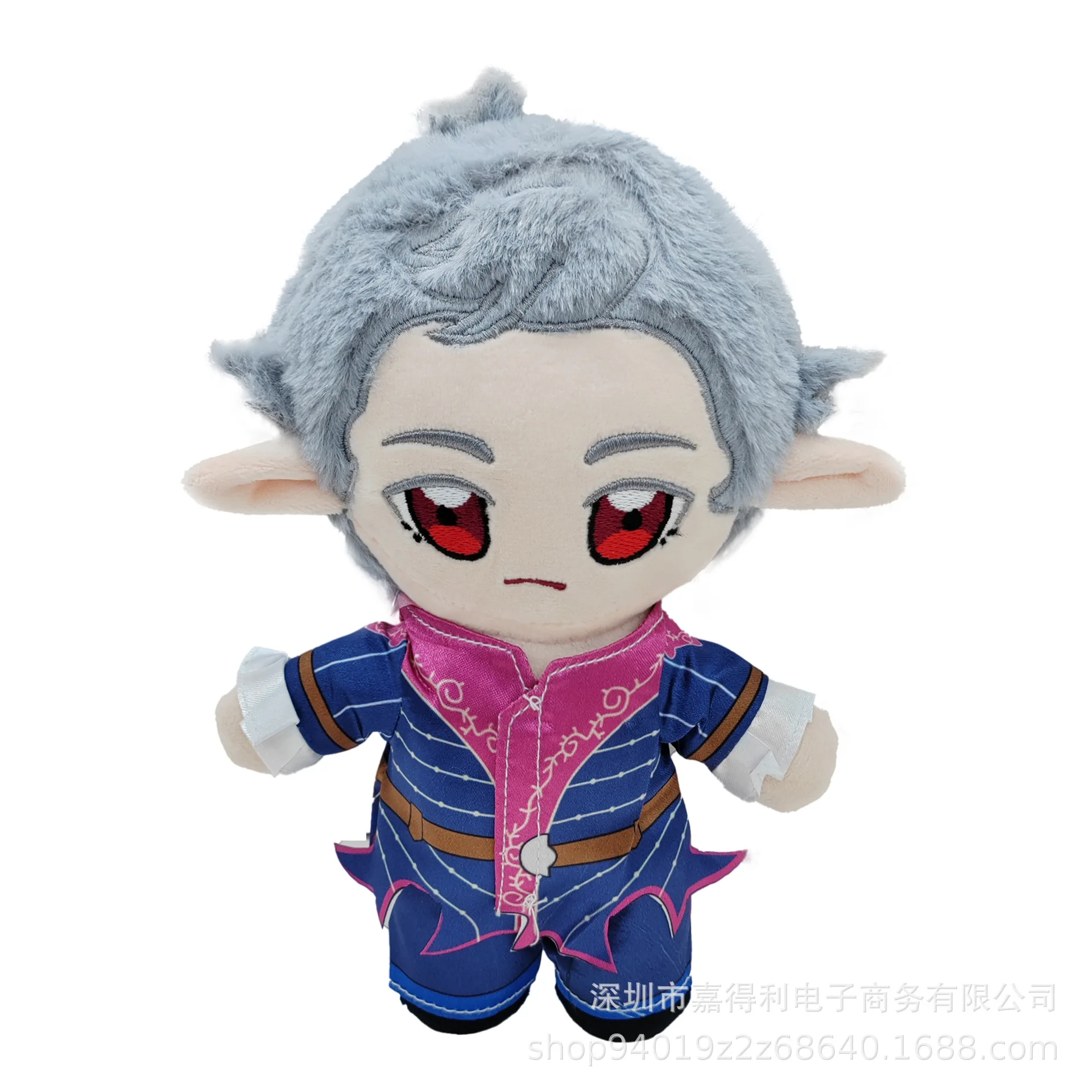 Astarion Baldurs Gate Plush Toys ASTARION&LLLITHID Anime Figure Plushie Doll Toys For Novel Children Navidad Gift