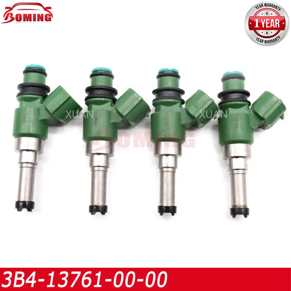 Injecteur de carburant par injection pour Yamaha RL Grizzly, 3B4-13761-HO 00, 3B41376Protein, 3B4-13761-HO 00, 450, 550, 700, voiture, moto, nouveau, 4 pièces