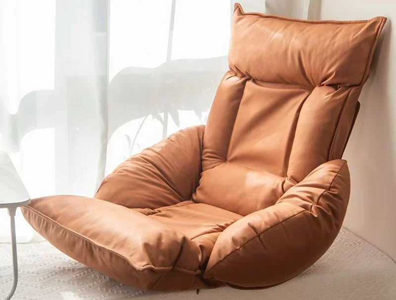 Folding Lazy Sofa Chairs Adjustable Tatami Reading Chair Home Backrest Sofa for Balcony Window Relaxation Modern Furniture
