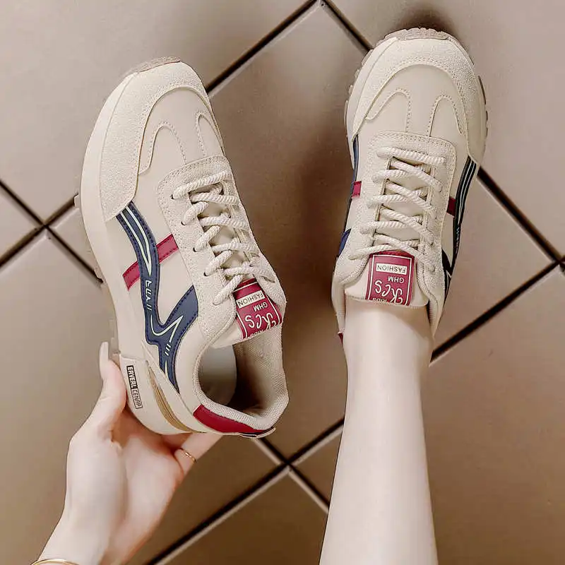 

Chamois Elastic Laces Womens Basket Skateboard Walking Original New Year's Sneakers Purple Sports Shoes Visitors Raning