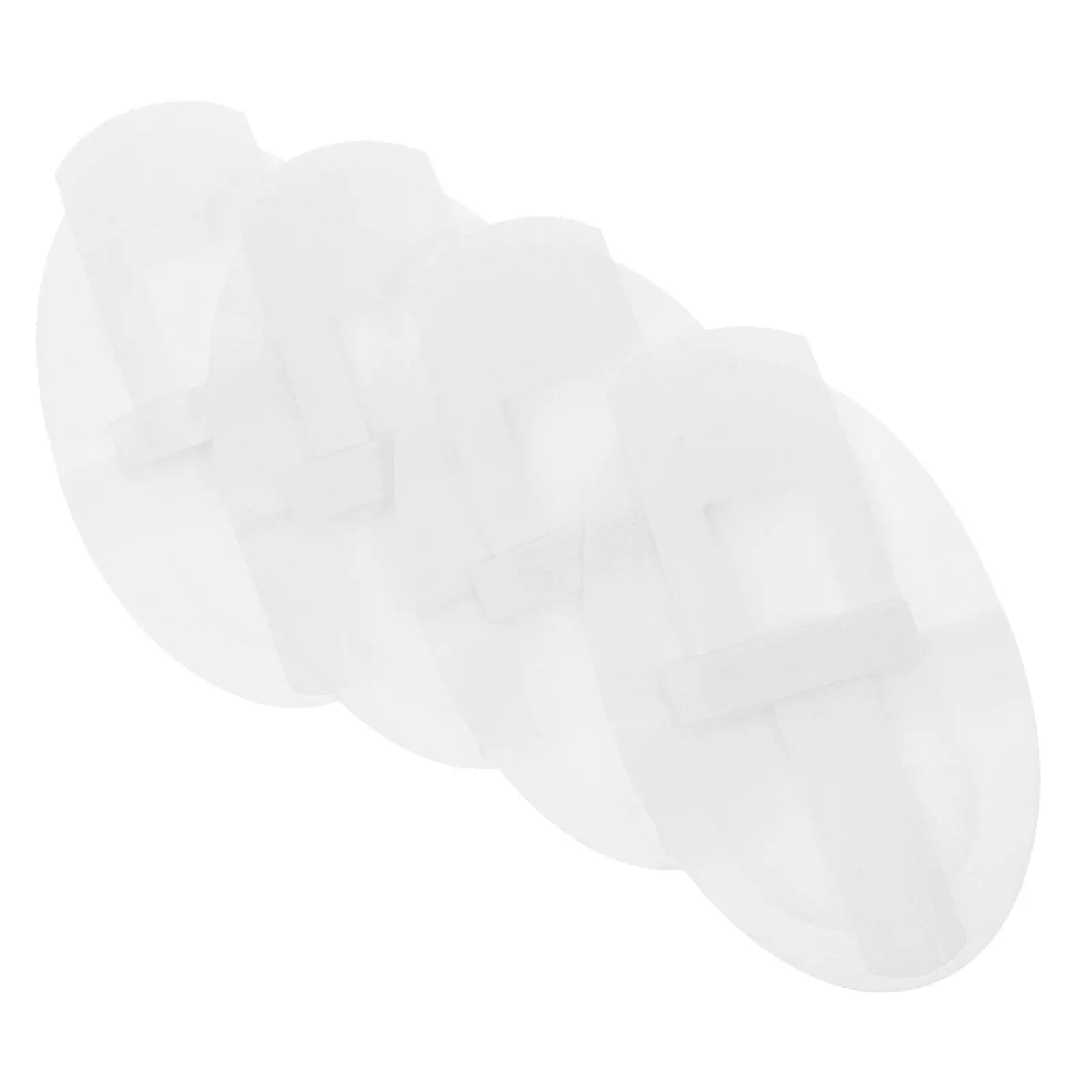 

4Pcs Universal Catheter Fixing Bands Skin-Friendly Cotton Adhesive Tube Holder Stabilization Device for Enteral Feeding Urine