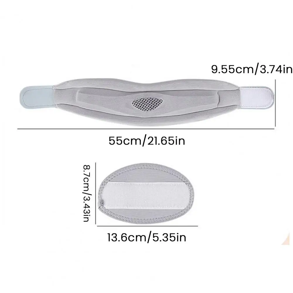 55cm Foam Neck Brace For Pain Relief And Support Adjustable Cervical Collar Neck Protector Wrap Women Men Spine Pressure Relief