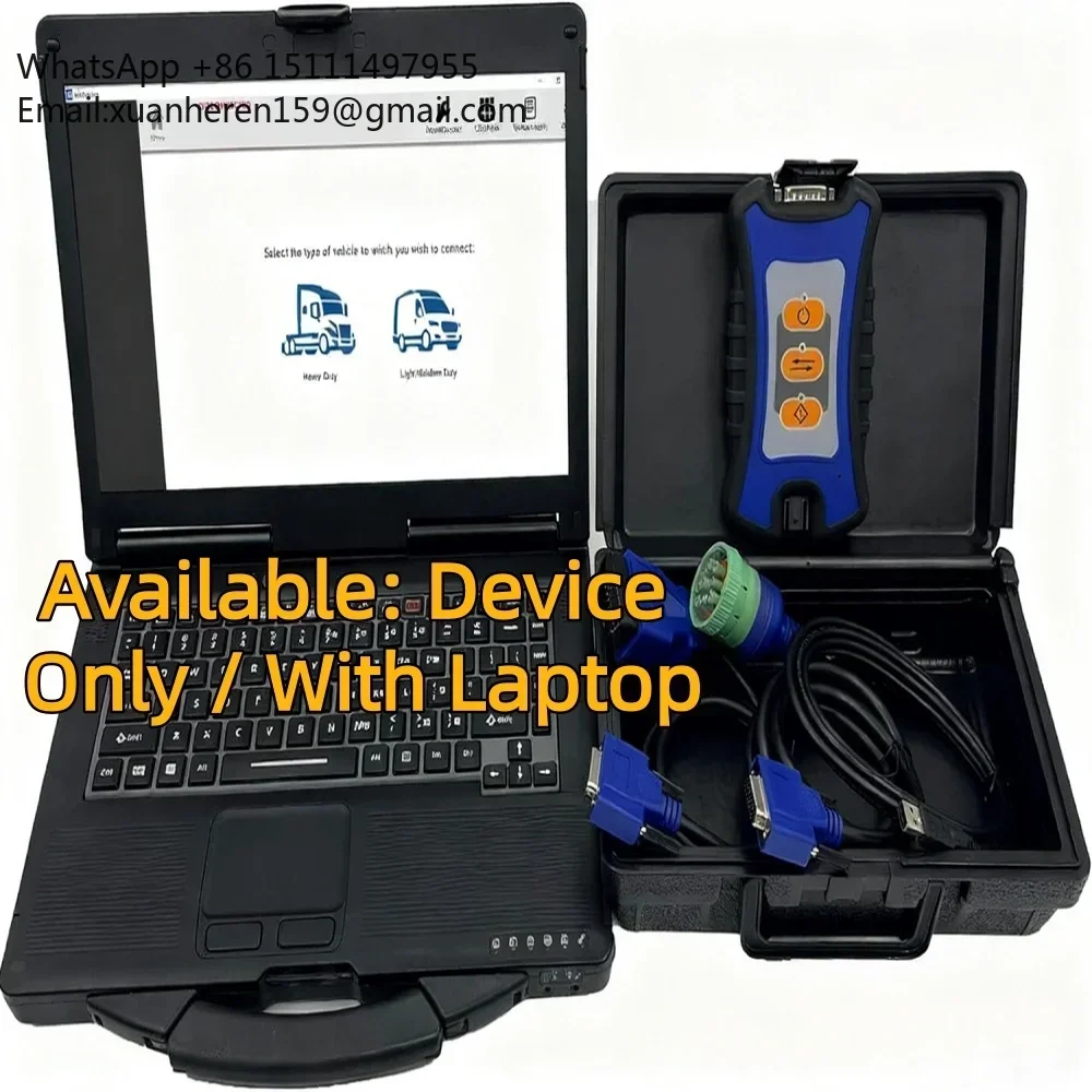 Truck Diagnostic Tool Heavy Duty OBD2 Trouble Code Reader Scanner Usb Link 3 121054 Suitable for NEXIQ