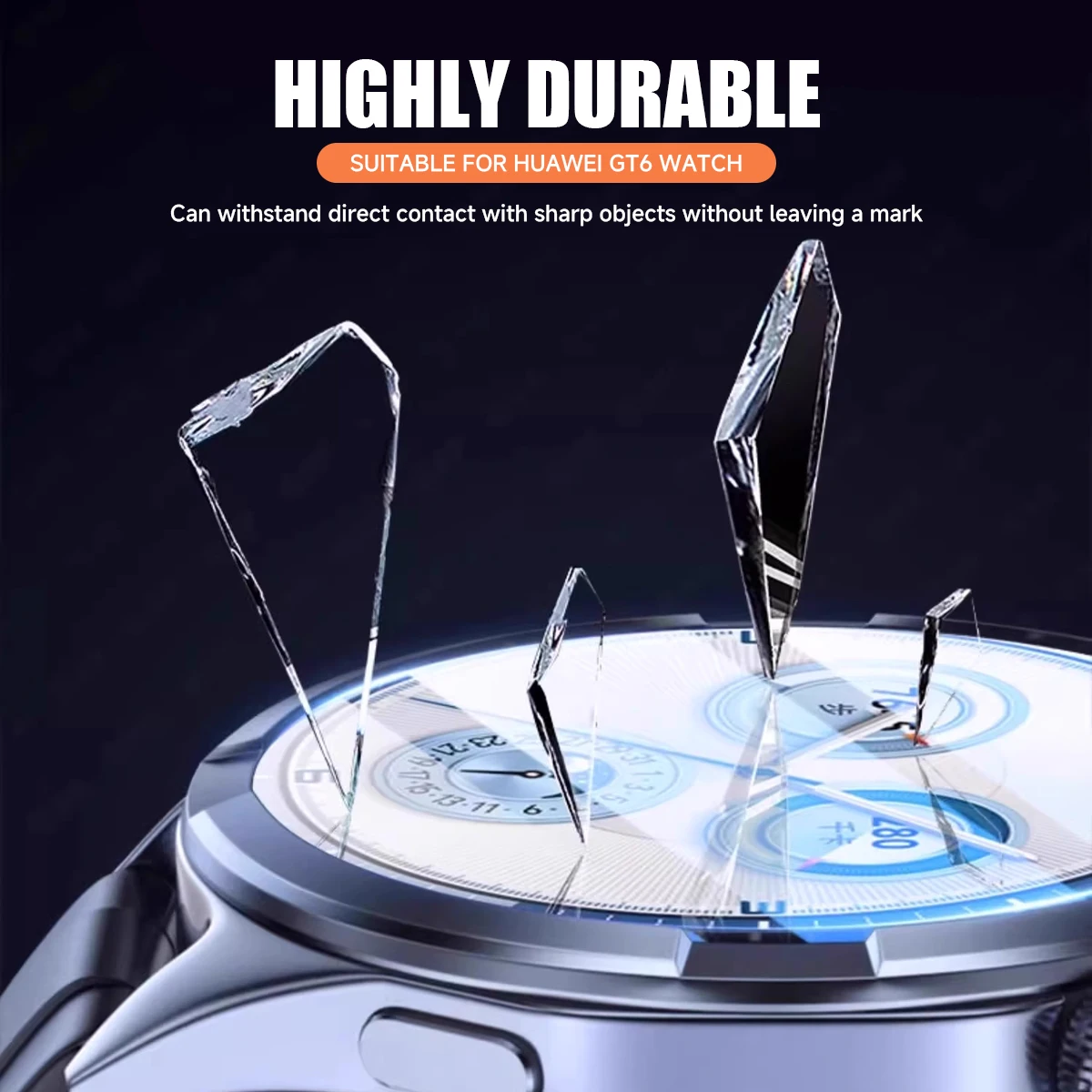سهلة التركيب أداة حامي الشاشة لهواوي ساعة GT6 برو 46 مللي متر الزجاج المقسى فيلم لهواوي GT 6 41 مللي متر ساعة فيلم واقية