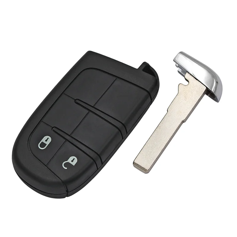 2 Button Smart Remote Key Fob 433MHz 4A Chip for Compass 2015 2016 2017 2018 2019 2020 2021 FCC :M3N-40821302 SIP22