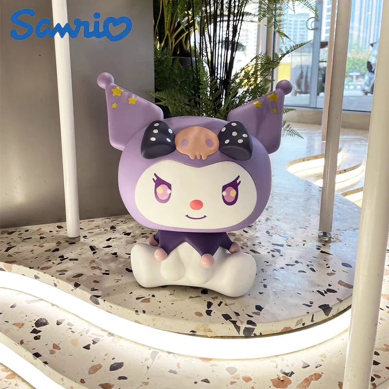 Sanrio Kulome Oversized Cartoon Cute Desktop Furnishings Dolls Sweet Net Red Furnishing Model Toys Desktop Decoration Cute Gifts