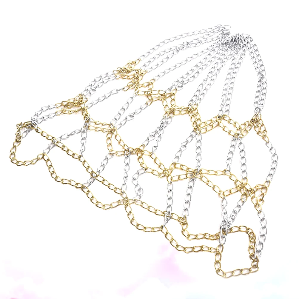 Rede de basquete à prova de ferrugem, aro de corrente, suporte de metal, recipiente de armazenamento, bolso esportivo, grande espaço, equipamento esportivo de equipe