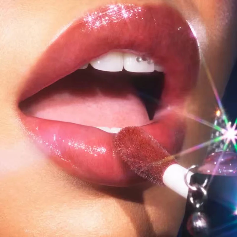 Elf Portable Lipgloss Nieuwe Kleuren Flashing Candy Coded Chocoluxe Getinte Lichtgewicht Hydraterende Filmvormende Lipolie Cosmetica