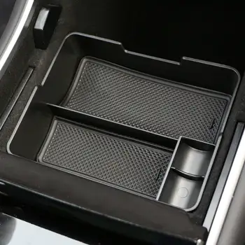適用於特斯拉 Model Y 3 2020-2023 左舵車型的手套箱分隔板整理器隔板儲物架手套箱收納盒汽車配件 10 最佳銷售 2020款特斯拉Model 3配件 - №4