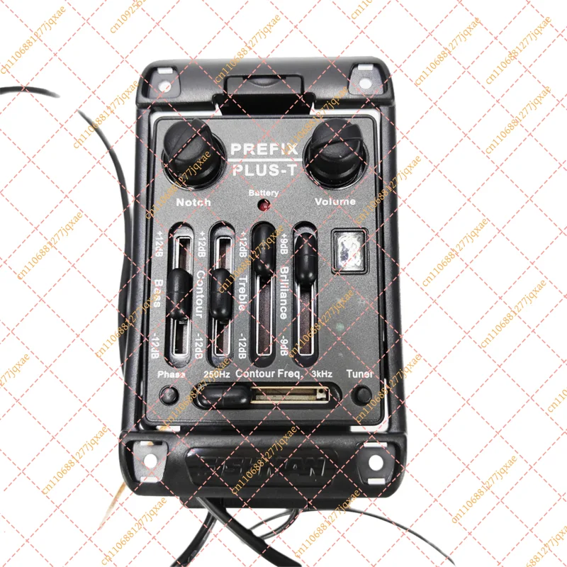 Acoustic Guitar Pickup & Preamp EQ, Matrix Piezo Equalizer with Built-in Tuner