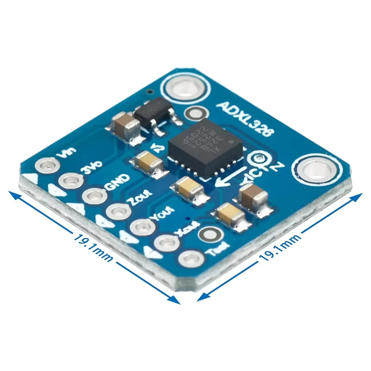 Promotion 1018 ADXL326 - 5V Ready Triple- Accelerometer (+-16g Analog Out), Sensor Module for DIY Robotics Motion Detection