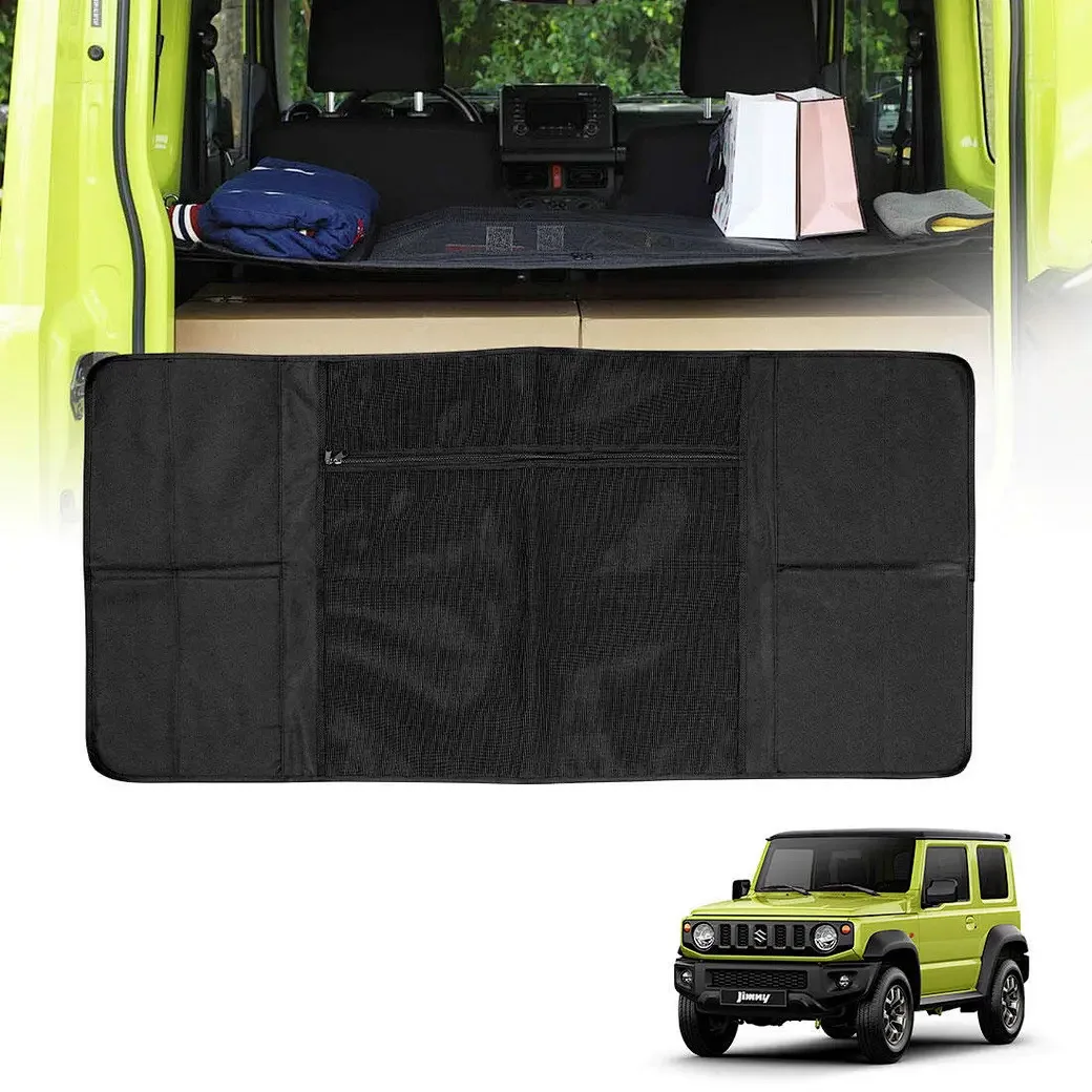 

Suitable for 2018+Suzuki Jimny JB64 JB74 Jimny trunk interior storage mesh compartment