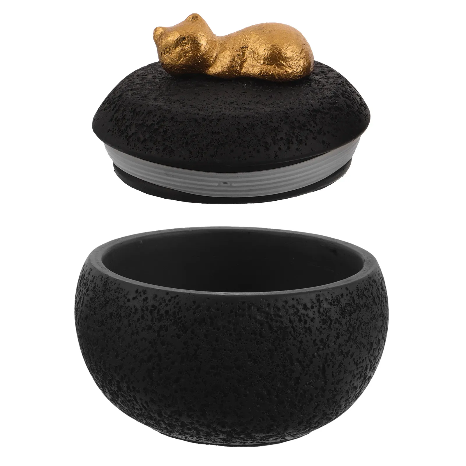 

Урны для праха кошек объемом 350 мл: цементные, в форме кошки, герметичные, с отсеком для праха и останков мелких животных