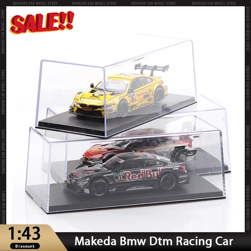 In Stock Makeda 1:43 Bmw Deutsche Tourenwagen Masters Racing Car Alloy Miniature Diecast Model Dtm Car Model Custom Toy Kid Gift