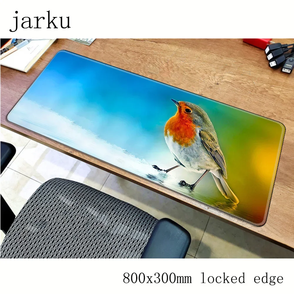 Birds pad mouse thick computer gamer mause pad 800x300X2MM padmouse locked edge mousepad ergonomic gadget desk mats