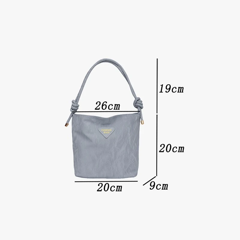 حقيبة كتف نسائية عصرية، بسيطة، بلون سادة، عالية الجودة، فنية، عصرية، كاجوال ومتعددة الاستخدامات. #6