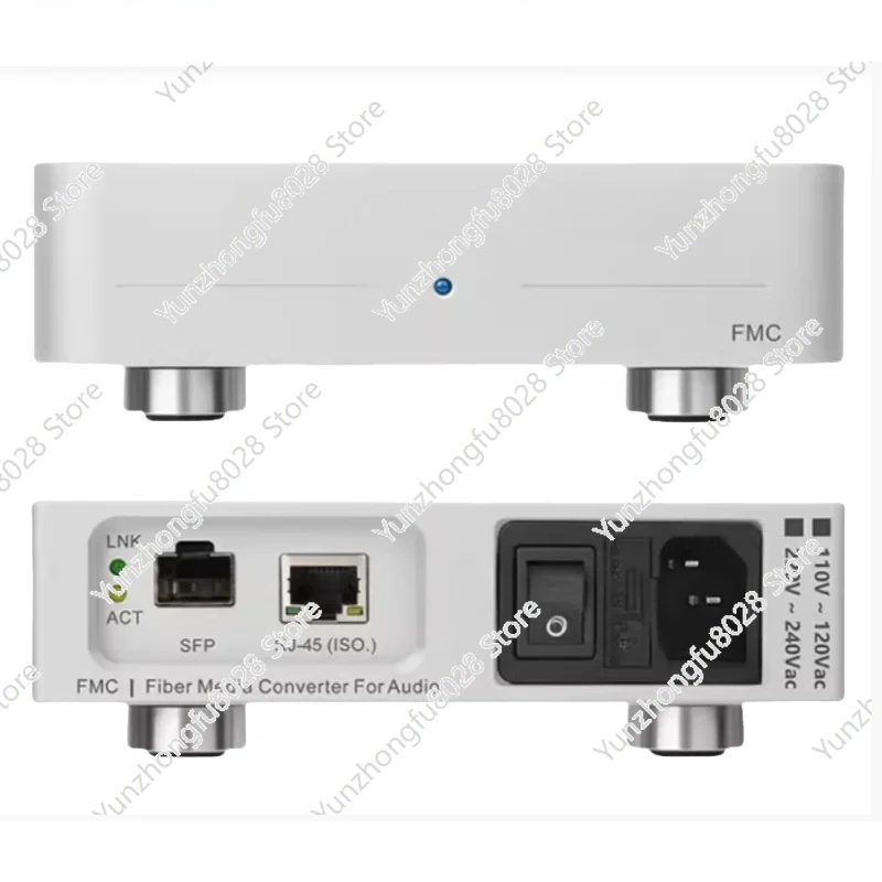 230V FMC Audio HIFI Fever Ethernet Purifier Fiber Optic Transceiver OCXO Constant Temperature Crystal Oscillator