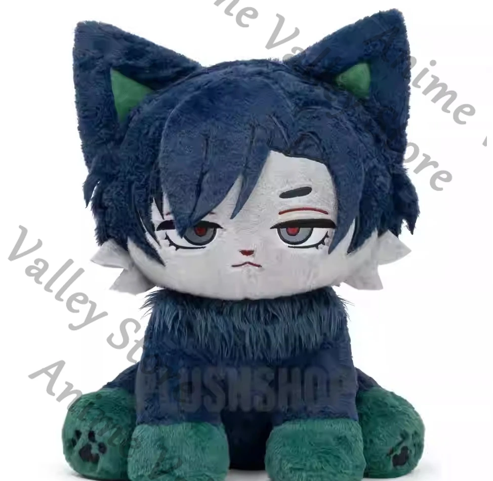 

Genuine Anime Alien Stage Ivan Till Luka Cosplay Big Cat Fluffy Sitting Posture Cotton Maumet Cartoon Puppet Throw Pillow Xmas