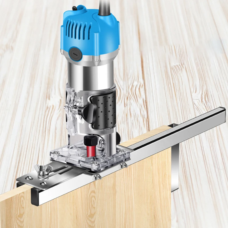 Houtbewerking Trimmen Machine Twee-In-Een Onzichtbare Verbinding Bevestiger 2-In-1 Sleuf Machine Beugel Hout Snijmachine