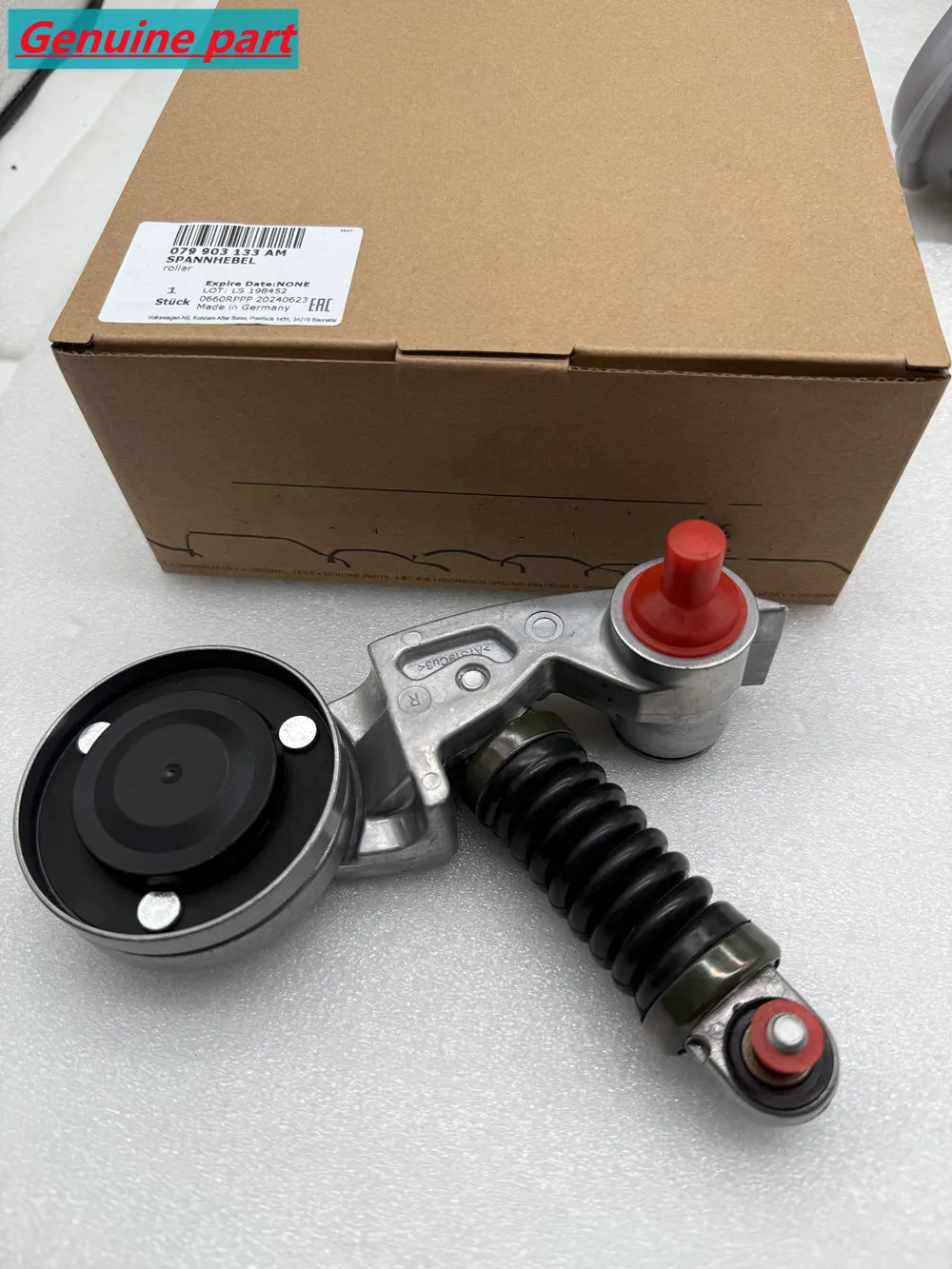 

Genuine NEW OEM Drive Belt Tensioner with Roller 079903133AM For AUDI A8 Quattro RS5 2011-2015 4.2L # 079 903 133 AM