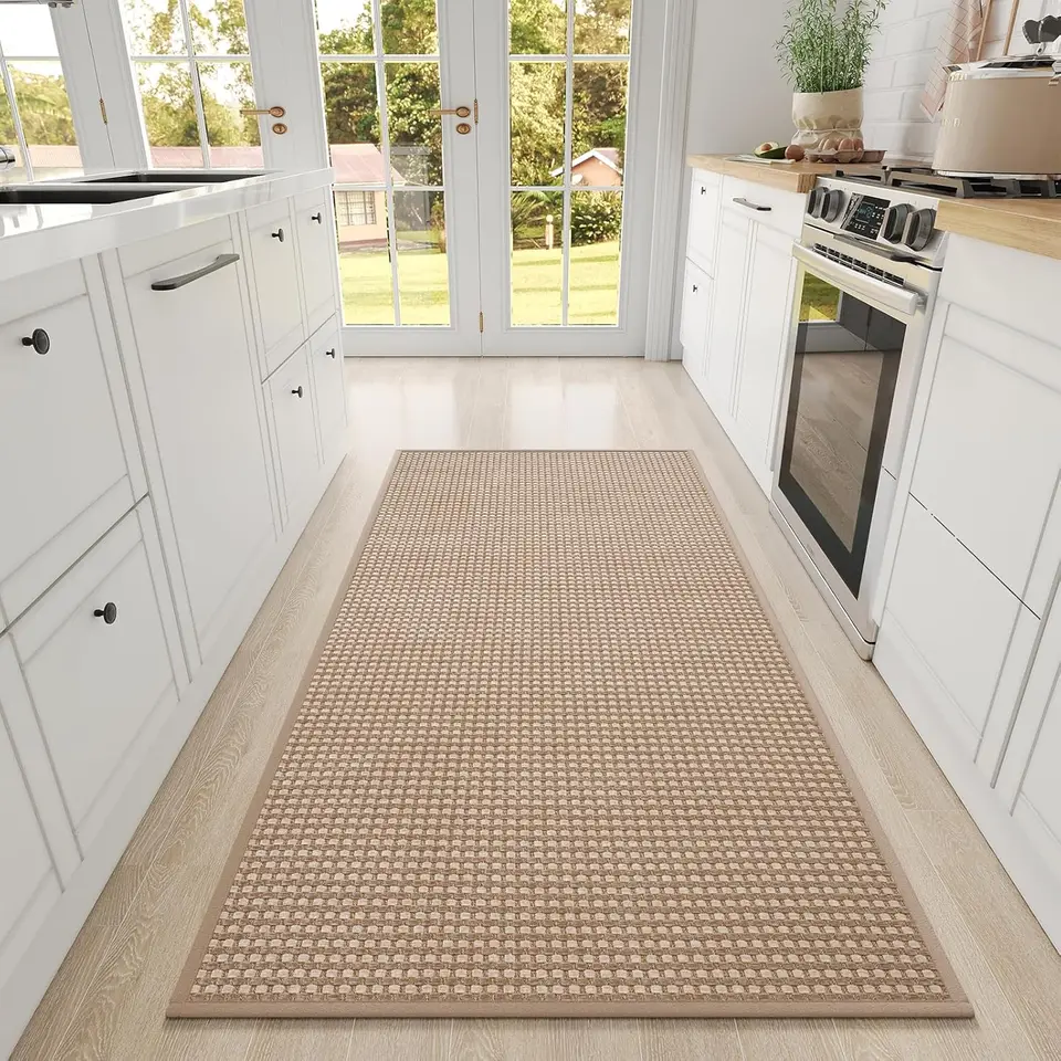 Non Slip Washable Chenille Kitchen Runner Rug