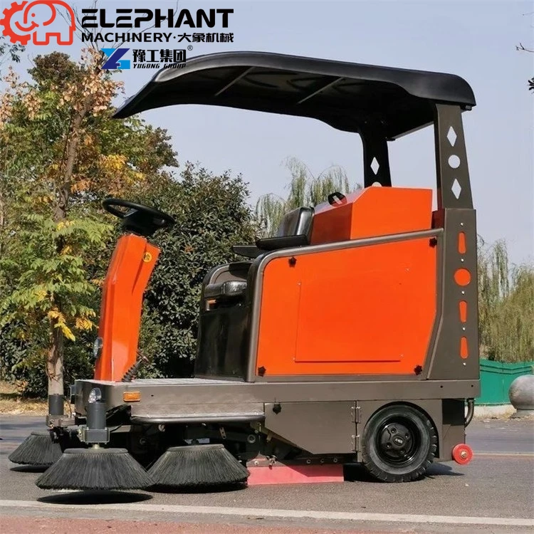 High Performance All Terrain Electric Street Sweeper Large Cleaning Width Factory Community Sanitation Sweeper