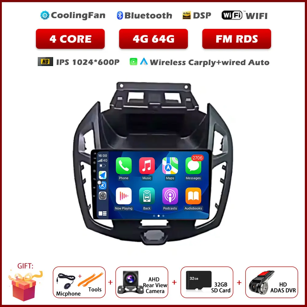 For Ford Transit Connect Tourneo Connect 2014-2019 7inch Car Radio Multimedia Video Player Android Auto Carplay Car Accessories image 3