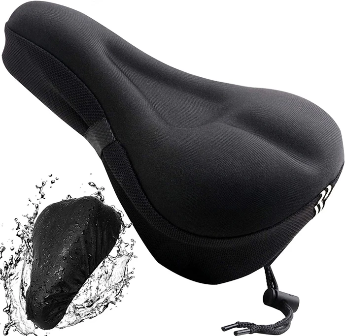 Factory Direct Sale High Elastic Durable Anti Shock Anti-slip Comfortable Silica Gel Bike Seat Cover