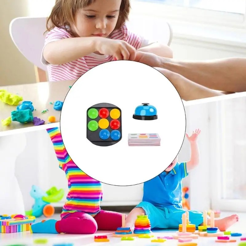 Uczenie się zabawek przesuwają się puzzle Dopasowanie kolorów zwiastunę mózgu Gra logiczna