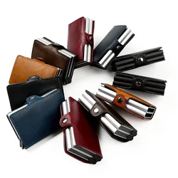 Large Capacity Card Wallet for Men - Anti-Theft Credit/Bank/ID Card Holder Case, Magic Smart Money Wallet with Secure Protection