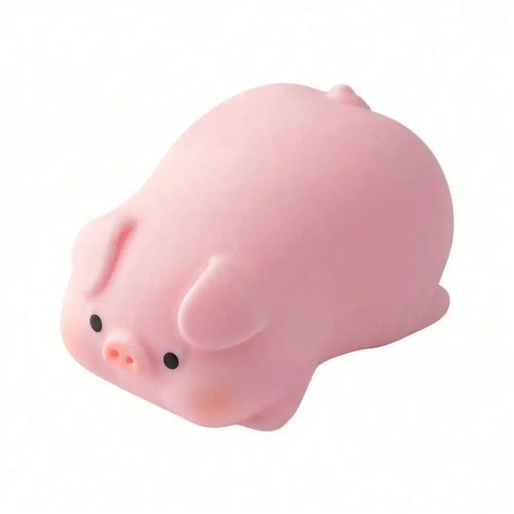 Creative Pig And Dog Shaped Flour Squeeze Ball, Slow Rebound Breathable Flour Ball, Soft And Comfortable To Knead, Cute Cartoon Design, Healing Stress Relief Toy