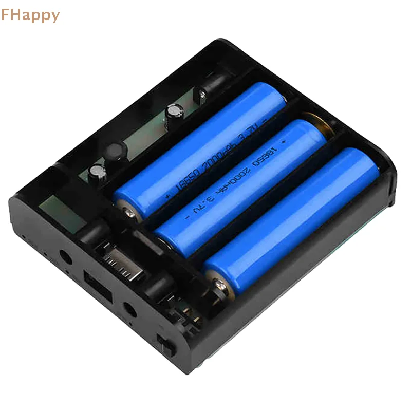 

USB 5V For DC 9V 12V Output 3x 18650 Battery UPS DIY Power Bank Box For Router Cellphone Tablet Modem CCTV Camera