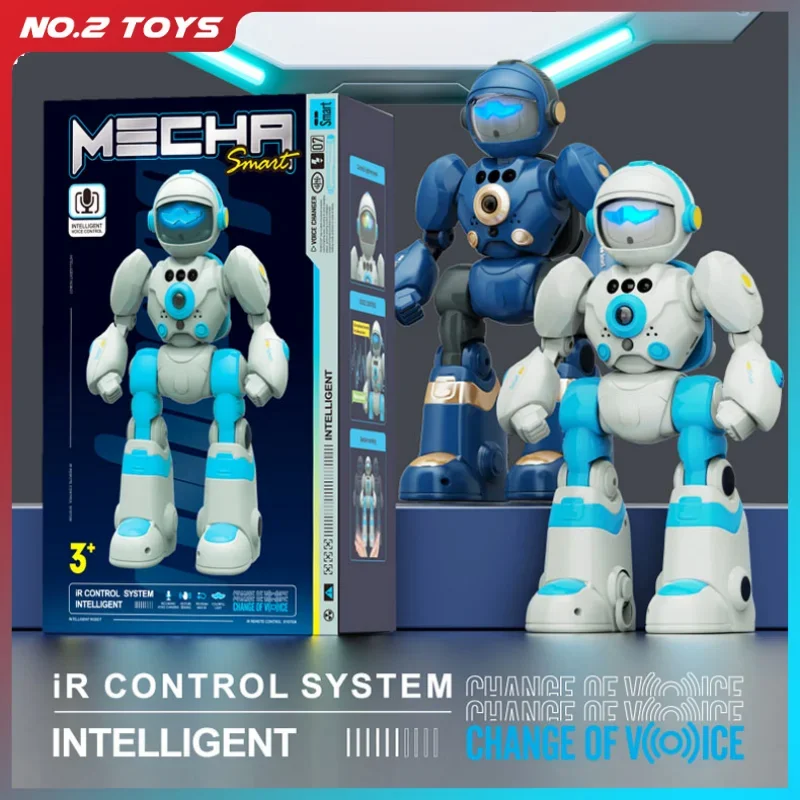 Intelligent Remote Control Robot Interactive Dancing Music Electric Robot Voice Dialogue Robot Toy Kids RC Robotic Child Gifts