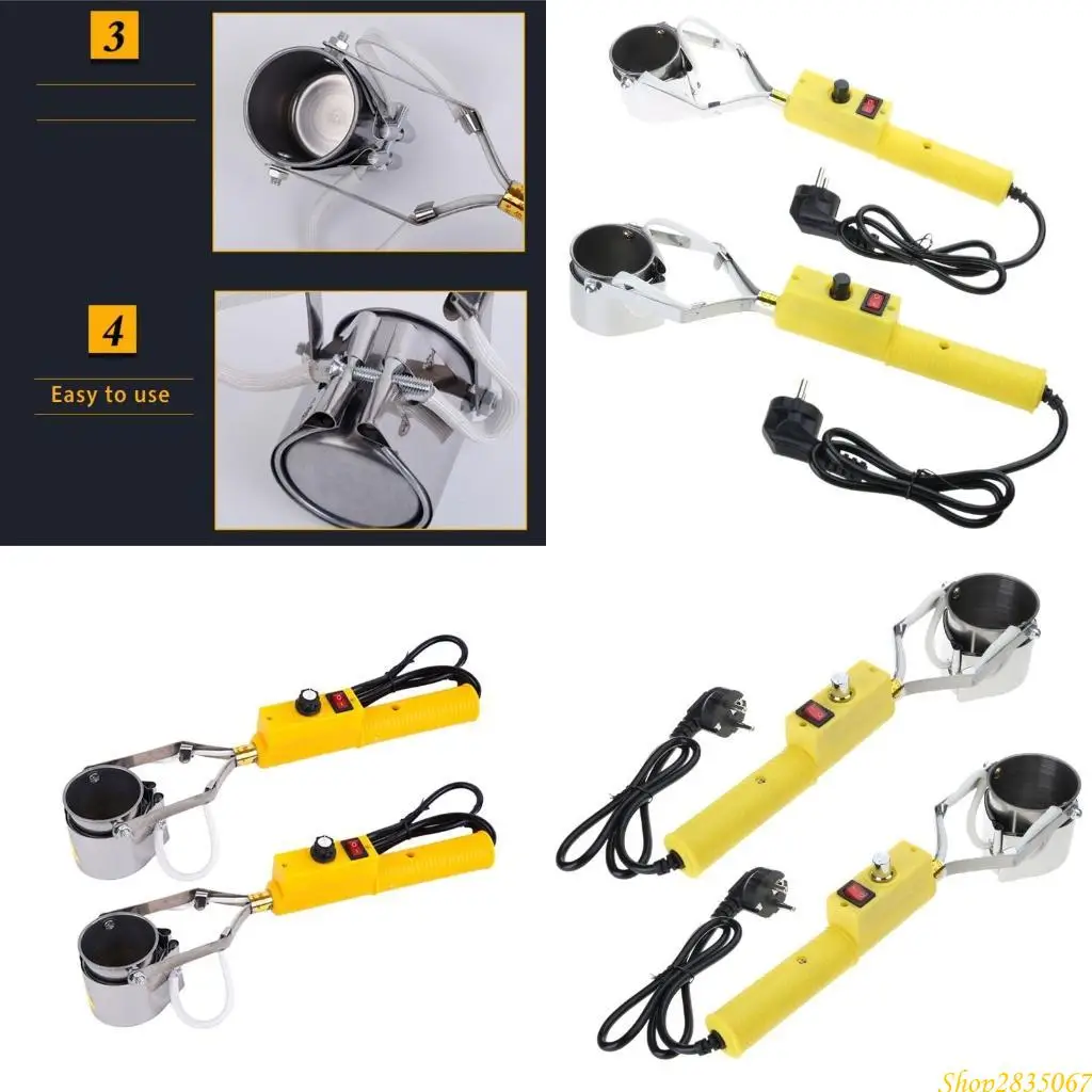 

Handheld Solder Pots with Quick Heating Tin Melting Function 300W 500W for Auto Repair and Forging Tasks 831F