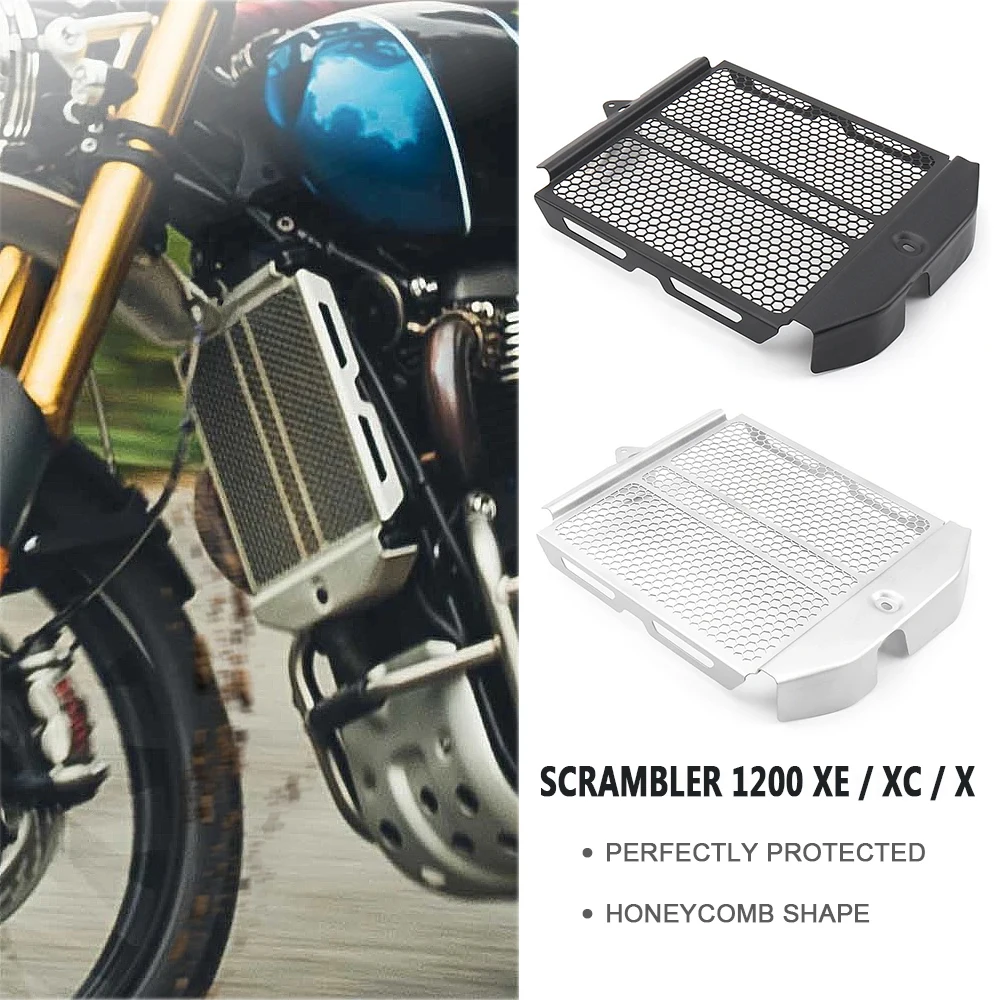 

New For Scrambler 1200 XE 1200XE 1200 XC 1200XC 1200X 2019-2025 Motorcycle Radiator Guard Cooling Grille Protector Mesh Shield
