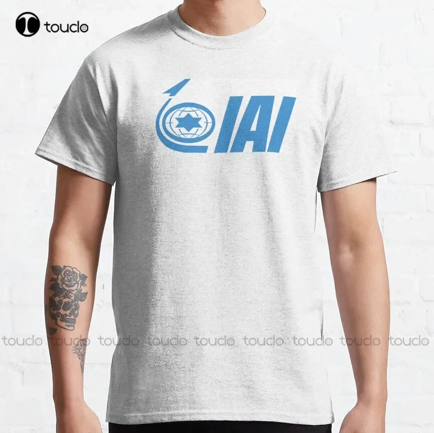 Israeli Aerospace Institute Classic T-Shirt White Shirts For Men Fashion Creative Leisure Funny Harajuku T-Shirt Xs-5Xl Unisex