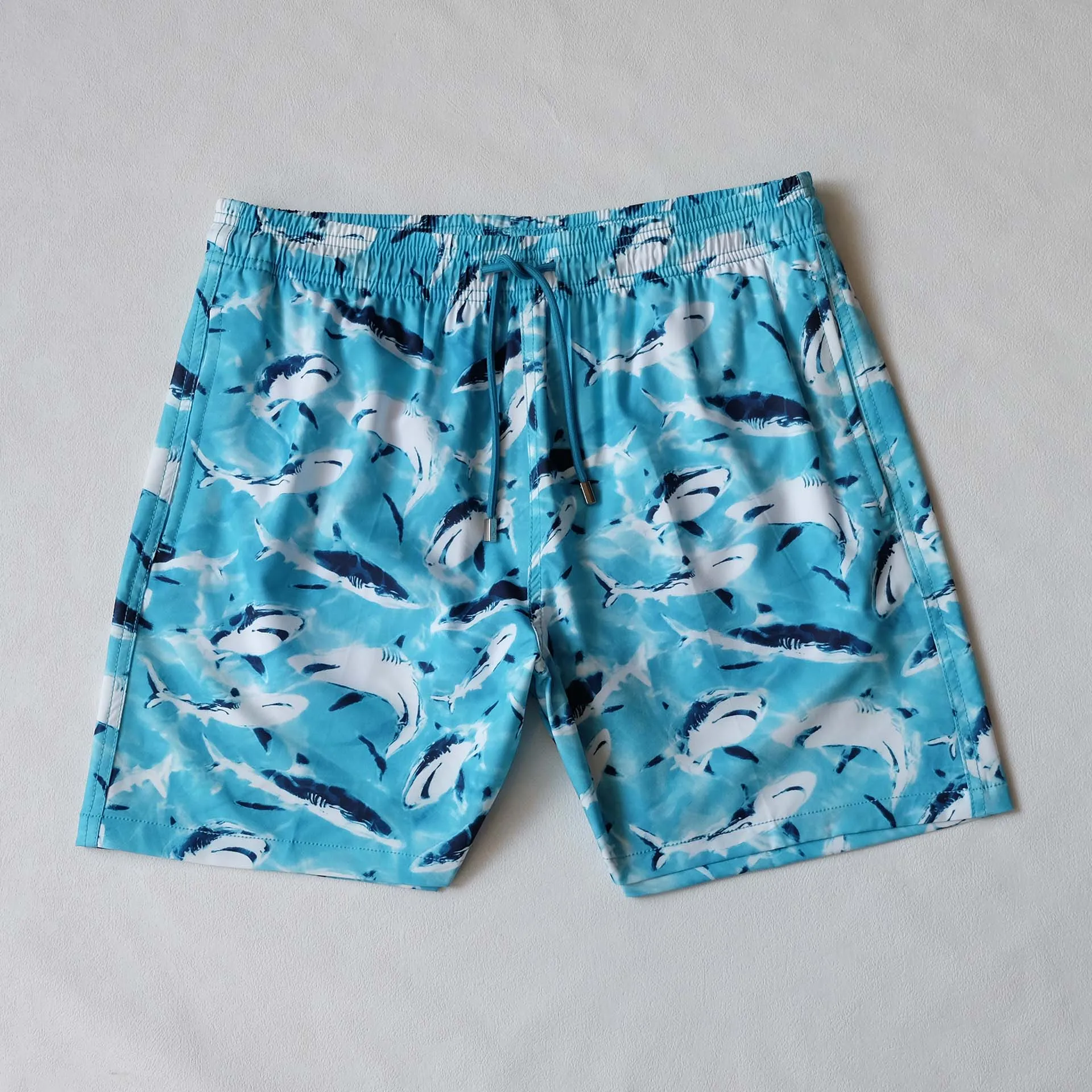 

Summer Men's Requins Ultra-Lightweight Swim Shorts High Quality Beach Luxury Brand Crankshaft Surf Inner Mesh Quick-Dry Swimwear