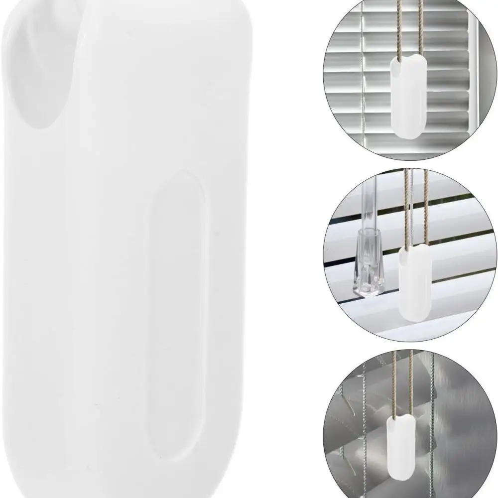 2 Weighted White Cord Handle For Roller Blinds Curtain Chain Connector Plastic Heavy Duty Home Window Shade Part