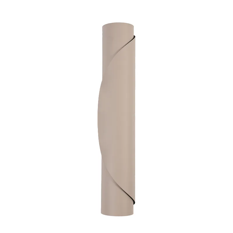 Semi-Circular 5mm Thick PU Rubber Yoga Mat Natural Rubber Non-Slip Shock-Absorbing Special-Shaped Fitness Sports Studio Mat