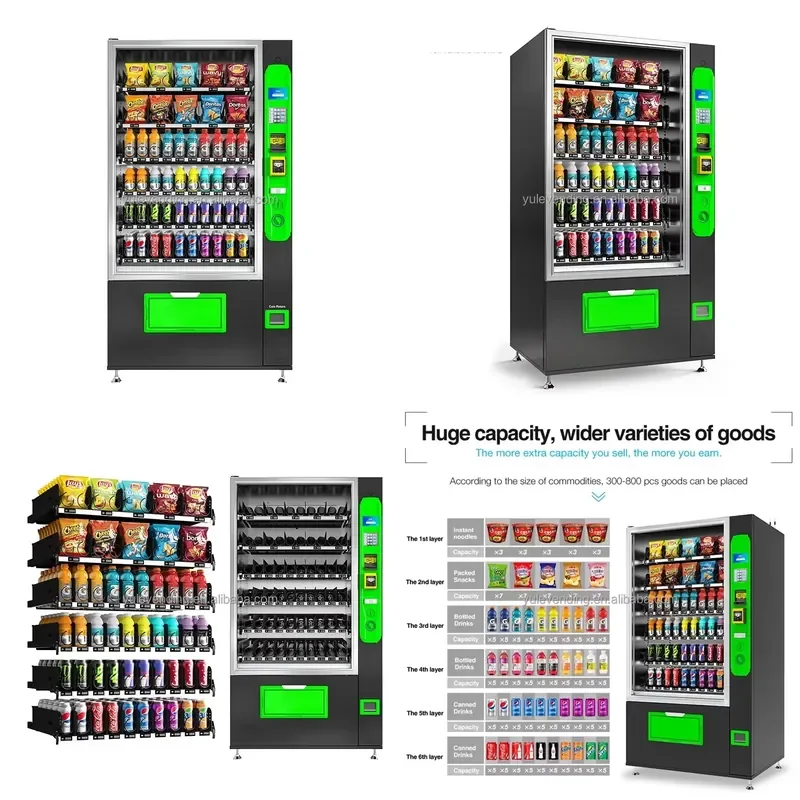 for Vending Machines Retail Goods Food and Beverage Automatic Dispenser for Snacks Drinks Commercial Use