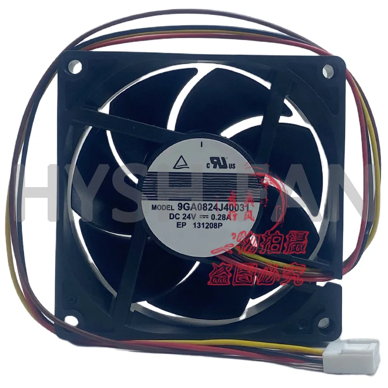 Ventilador de refrigeração do inversor, 9GA0824J40031, 24V, 0.28A, 8025